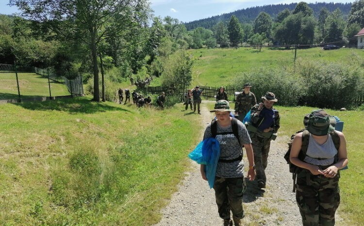  Pozdrowienia z letniego zgrupowania w Komańczy